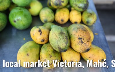 local market Victoria, Mahé, Seychelles