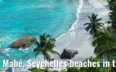 Mahé, Seychelles beaches in the south
