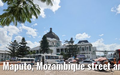 Maputo, Mozambique street and city snapshots
