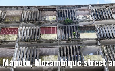 Maputo, Mozambique street and city snapshots
