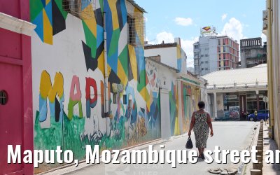 Maputo, Mozambique street and city snapshots