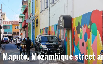 Maputo, Mozambique street and city snapshots