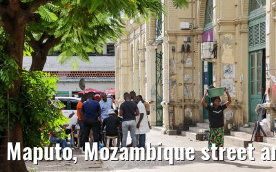 Maputo, Mozambique street and city snapshots