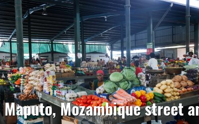 Maputo, Mozambique street and city snapshots