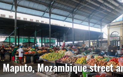 Maputo, Mozambique street and city snapshots