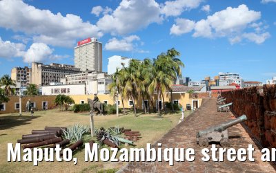 Maputo, Mozambique street and city snapshots