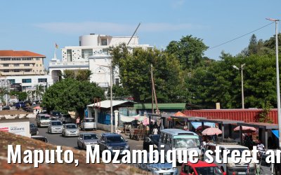 Maputo, Mozambique street and city snapshots
