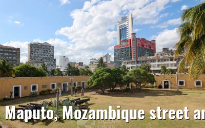 Maputo, Mozambique street and city snapshots