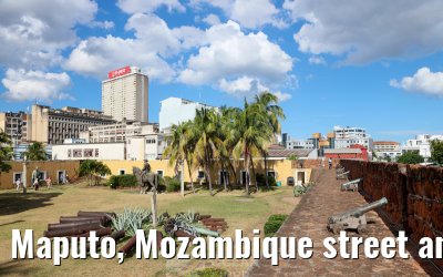 Maputo, Mozambique street and city snapshots