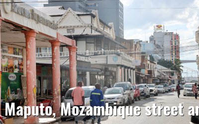 Maputo, Mozambique street and city snapshots