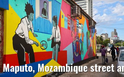 Maputo, Mozambique street and city snapshots