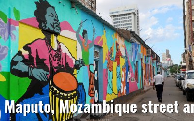 Maputo, Mozambique street and city snapshots