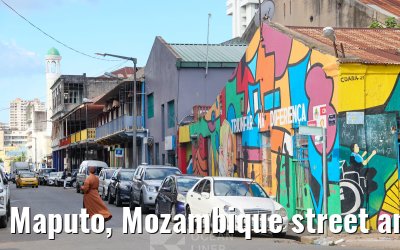 Maputo, Mozambique street and city snapshots