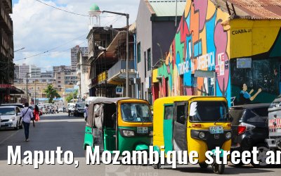Maputo, Mozambique street and city snapshots