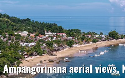 Ampangorinana aerial views, Nosy Komba
