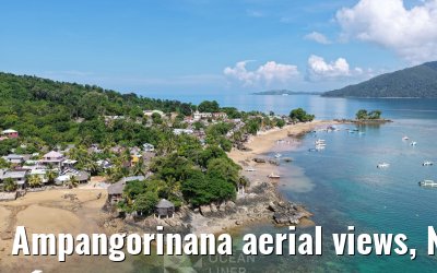 Ampangorinana aerial views, Nosy Komba