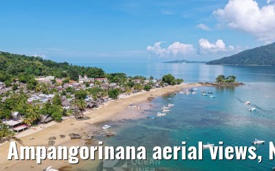 Ampangorinana aerial views, Nosy Komba