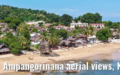 Ampangorinana aerial views, Nosy Komba