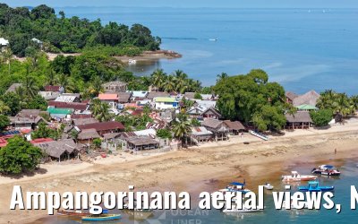 Ampangorinana aerial views, Nosy Komba