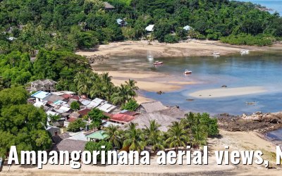 Ampangorinana aerial views, Nosy Komba