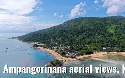 Ampangorinana aerial views, Nosy Komba