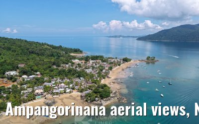 Ampangorinana aerial views, Nosy Komba