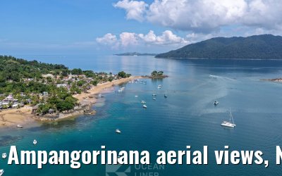 Ampangorinana aerial views, Nosy Komba