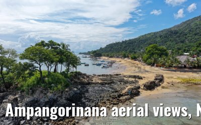 Ampangorinana aerial views, Nosy Komba