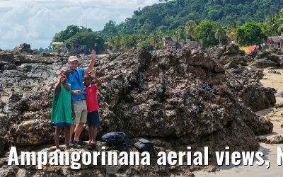 Ampangorinana aerial views, Nosy Komba