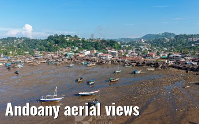 Andoany aerial views