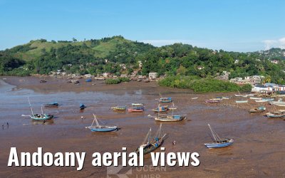 Andoany aerial views