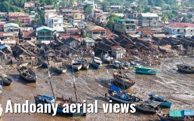Andoany aerial views