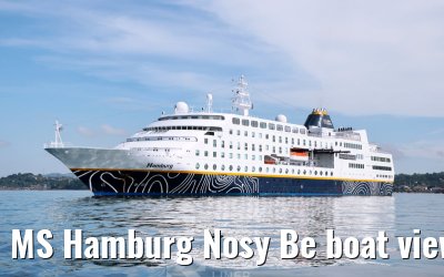 MS Hamburg Nosy Be boat view