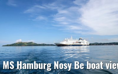 MS Hamburg Nosy Be boat view
