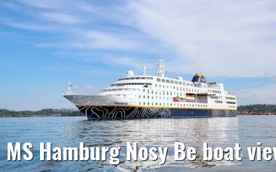 MS Hamburg Nosy Be boat view