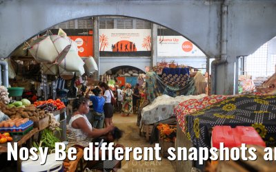 Nosy Be different snapshots and market