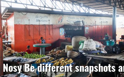 Nosy Be different snapshots and market