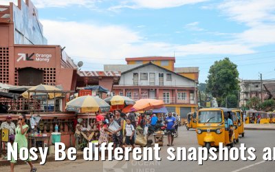 Nosy Be different snapshots and market