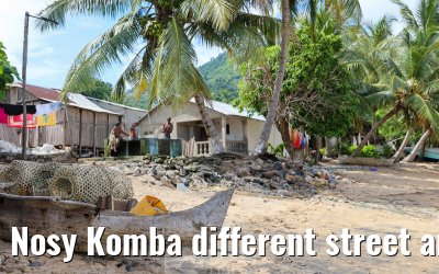 Nosy Komba different street and island impressions