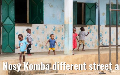 Nosy Komba different street and island impressions