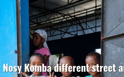 Nosy Komba different street and island impressions