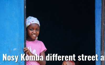 Nosy Komba different street and island impressions