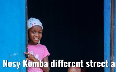 Nosy Komba different street and island impressions