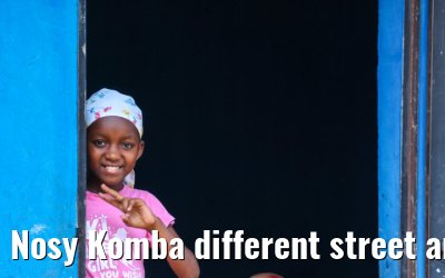 Nosy Komba different street and island impressions