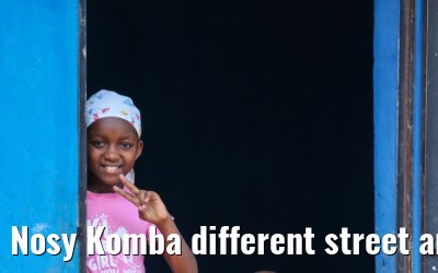 Nosy Komba different street and island impressions