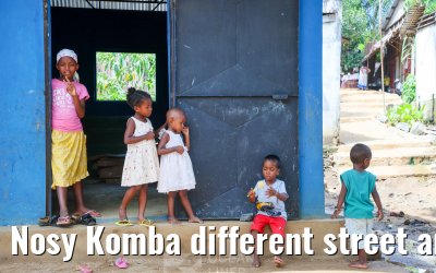 Nosy Komba different street and island impressions