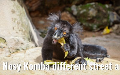 Nosy Komba different street and island impressions