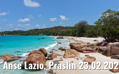 Anse Lazio, Praslin 23.02.2026