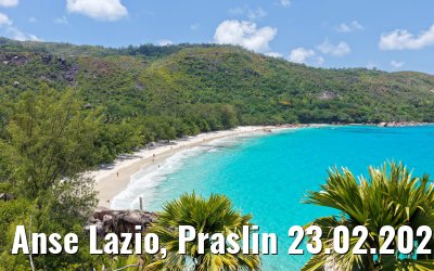 Anse Lazio, Praslin 23.02.2026