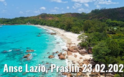 Anse Lazio, Praslin 23.02.2026